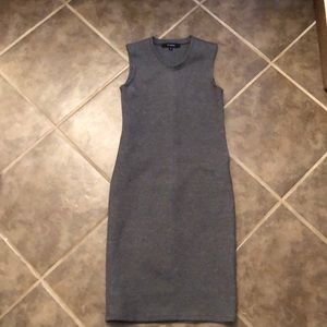 Olivaceous grey dress